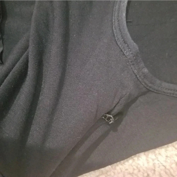 BCBGMaxAzria | Black Taffeta Cocktail Dress Sz 0 - Picture 10 of 14